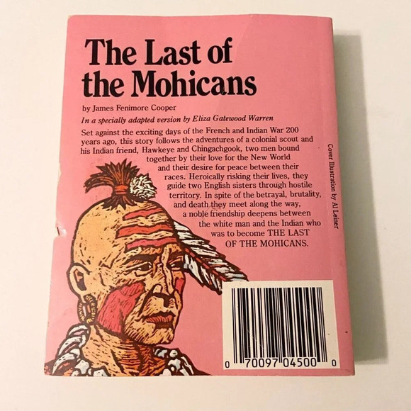 Vintage 1979 The Last of the Mohicans James Cooper Illustrated Classic Edition - Picture 2 of 16